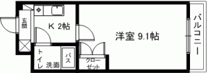 ベルパラ　間取り