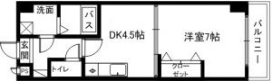ヴェルジュ南草津 間取り