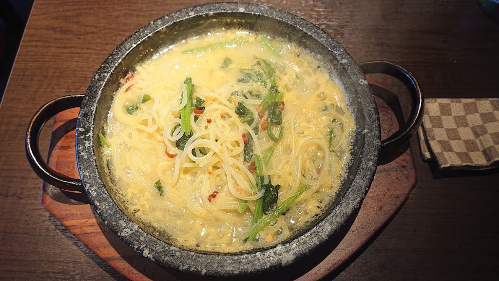 アツアツパスタ🔥