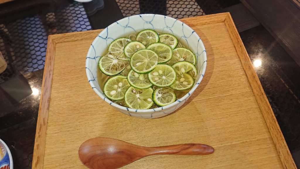 さっぱりお蕎麦