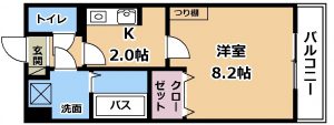 GROOVEⅡ 間取り