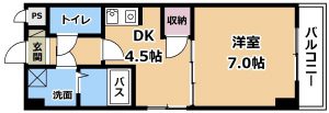 ハイライズ南草津 間取り