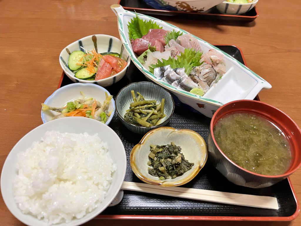 ＃お刺身定食