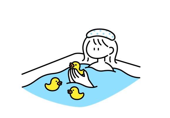 ゆっくりと