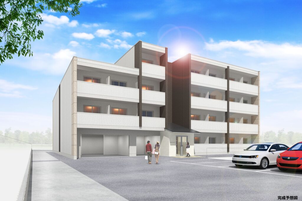 ☆★【新築】2023年３月完成予定の学生専用マンション「Rainbow City REC Ⅳ」の建築中の写真を撮影してきました★☆