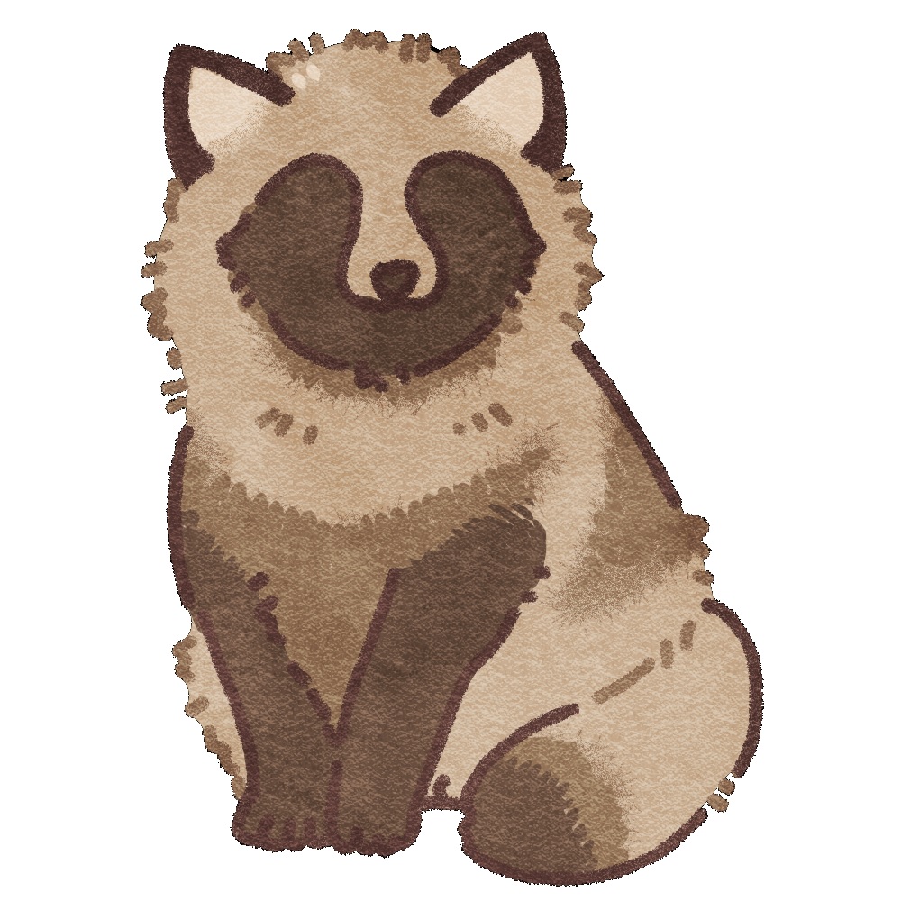 ぽんぽこ。